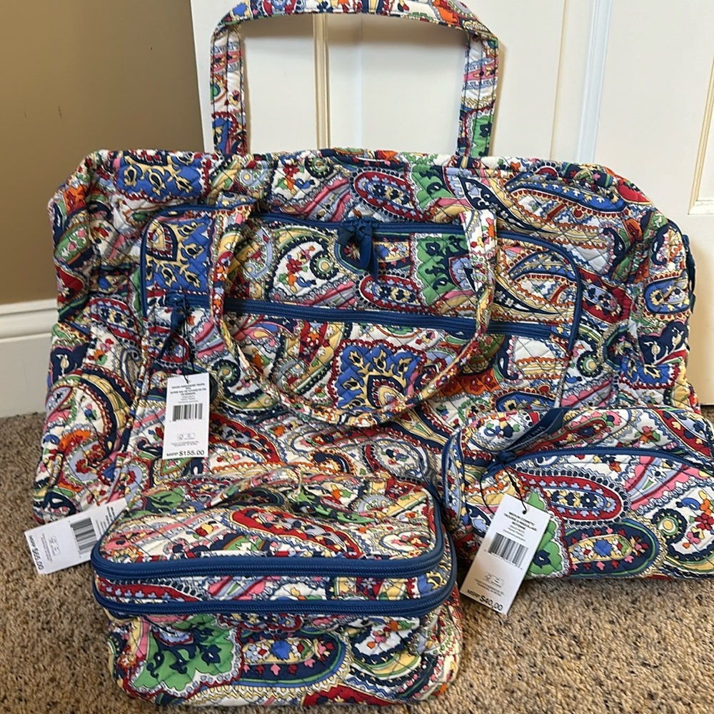Vera Bradley Weekender Bag Set